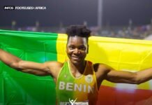 24èmes Championnats d’Afrique d’Athlétisme : Odile Ahouanwanou entre encore un peu plus dans l’histoire